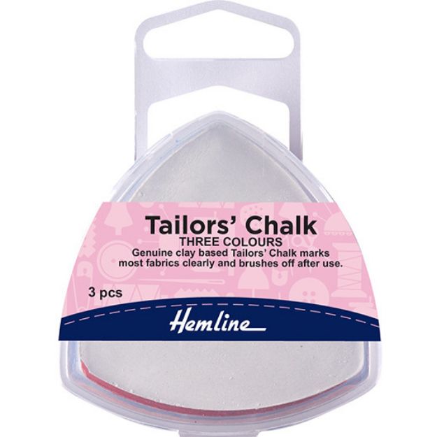 Picture of Hemline Tailors Chalk Three Colours